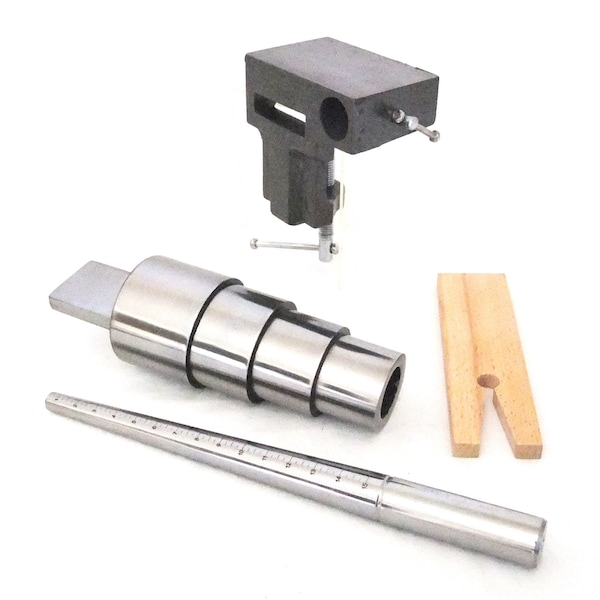 Bench Anvil Multi Tool Kit (Anvil, Oval Stepped Bracelet And Ring Mandrels, Pin)