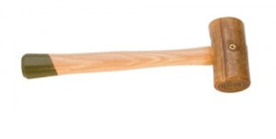 Deluxe Weighted Rawhide Mallet Size 7 8oz 1 1/4 Inch Face Etsy