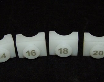 Nylon Dies For Premium Ring Bending Kit (12 to 22 mm) 6 Pc  SALE