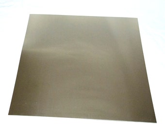 Nickel Silver Sheet 16ga 12" x 12" 1.30mm Thick