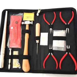 Wire Wrapping/Jewelry Making Tool Kit Tool Kit Set of 14pcs In Canvas Pouch  SALE