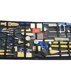 73 Piece Essential Jewelers/Crafters Tool Kit In Carrying Folder
