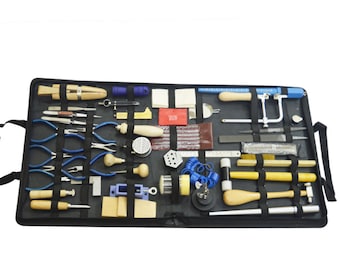 73 Piece Essential Jewelers/Crafters Tool Kit In Carrying Folder