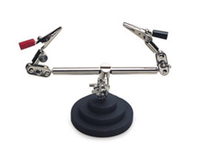 Third Hand/helping Hand With Two Clips and Weighted Base Etsy