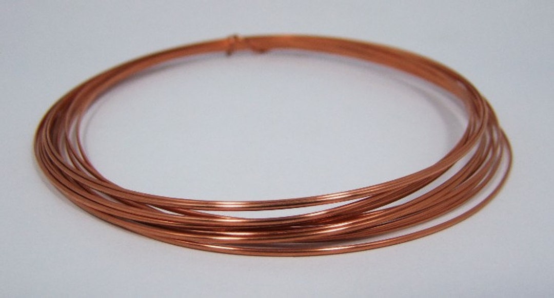 Wire, copper, half-hard, square, 16 gauge. Sold per 10-yard coil. - Fire  Mountain Gems and Beads