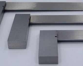 Precise Steel Crafters/Machinists Squares Set Of Three SALE