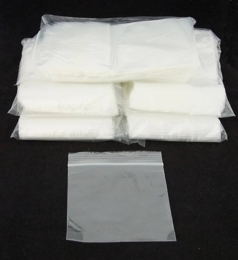 500 Silver Guard Reclosable Anti Tarnish Bags 4X4 Inch Wholesale Lot