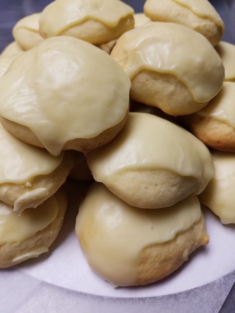 Italian Lemoncello Cookies 24 cookies Lemon Cookies