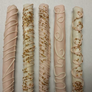 Chocolate Pretzels Wedding Favors