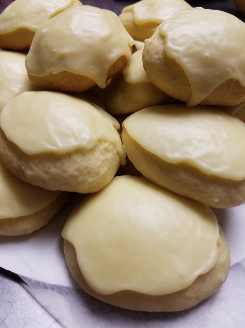 Italian Lemoncello Cookies 24 cookies Lemon Cookies