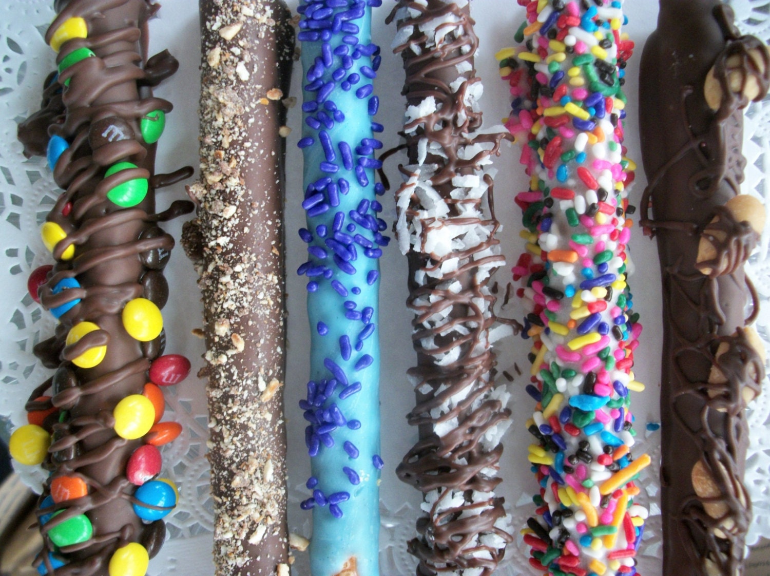 Mothers Day Chocolate Covered Pretzels Sticks Birthday Party Etsy