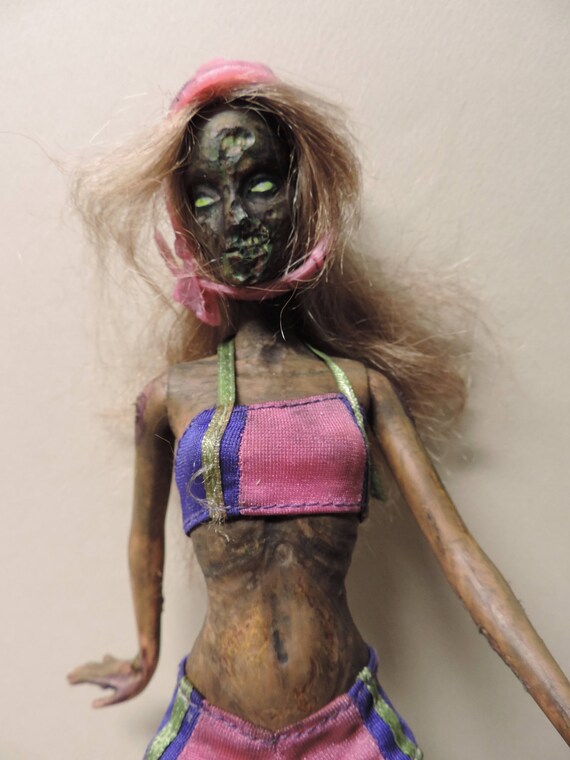 zombie barbie halloween costume