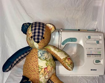 Patchwork Memory Bär nach Kundenwunsch