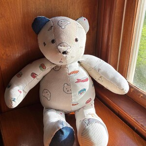 bear made using baby onesies(: