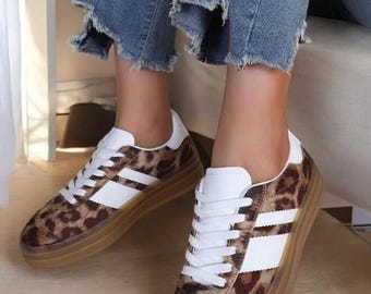 Sneakers Joia con stampa leopardata in saldo, taglia 37