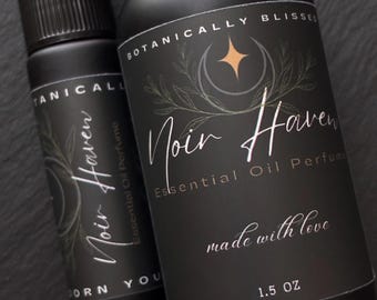Citrus and Earthy Essential Oil Perfume – Sweet Orange, Clary Sage, Vetiver, and Benzoin