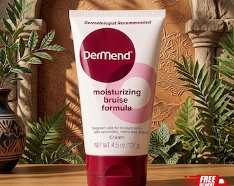 DerMend Fragile Skin Moisturizing Cream 4.5 oz – Retinol Ceramide Bruise Care Thin Aging Skin