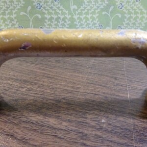 Large Industrial Drawer Pull / Cabinet Hardware / Chippy Paint / 5-inch ...