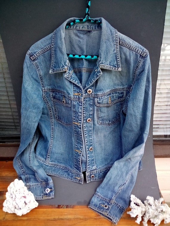 jean jacket, Ann Taylor, size medium - image 1