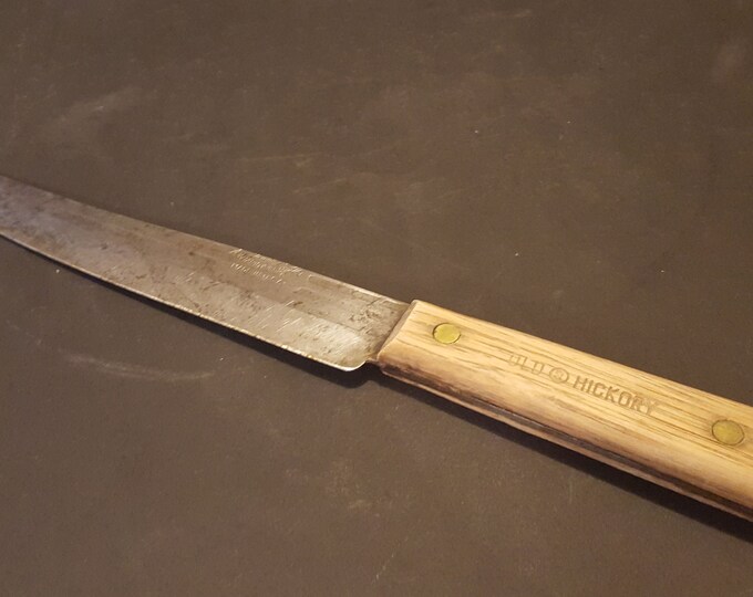 Vintage Ontario Knife Co / Old Hickory Truedge Slicing Knife 1950s Etsy