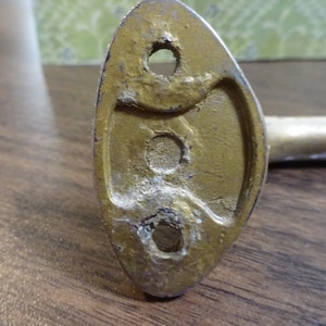 Large Industrial Drawer Pull / Cabinet Hardware / Chippy Paint / 5-inch ...