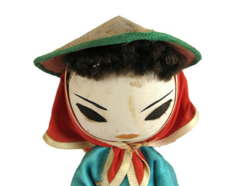 Chinese Mandarin dolls one with baby made in Taiwan vintage Etsy