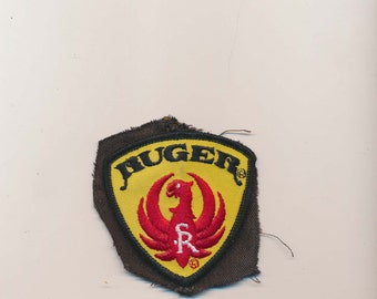 authentic RUGER patch, Ruger firearms, red phoenix