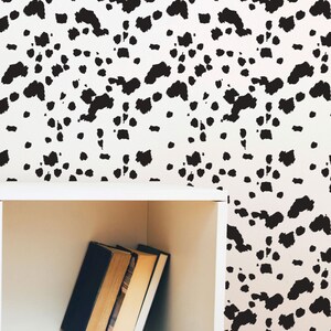 Dalmatian Spots Pattern - Animal Decor - Wall Decal Custom Vinyl Art Stickers for Nurseries, Schools, Homes, LIbraries