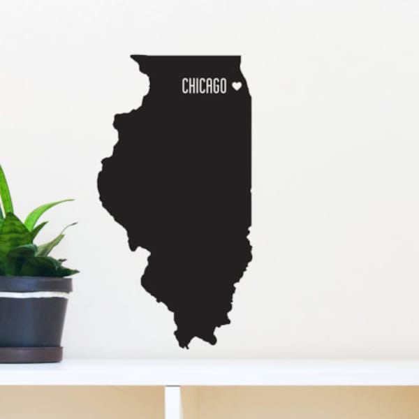 Chicago Wall Decal Etsy