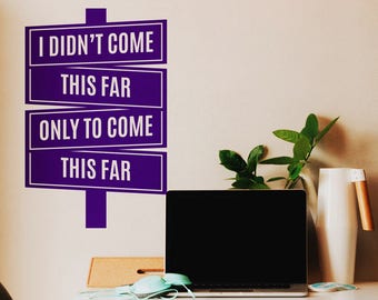 Come This Far Quote Etsy Come This Far Quote Etsy