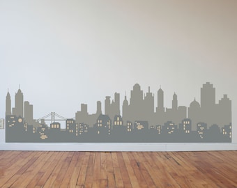 Car Tablet Vinyl Decal American City Skyline Seattle Washington Silhouette