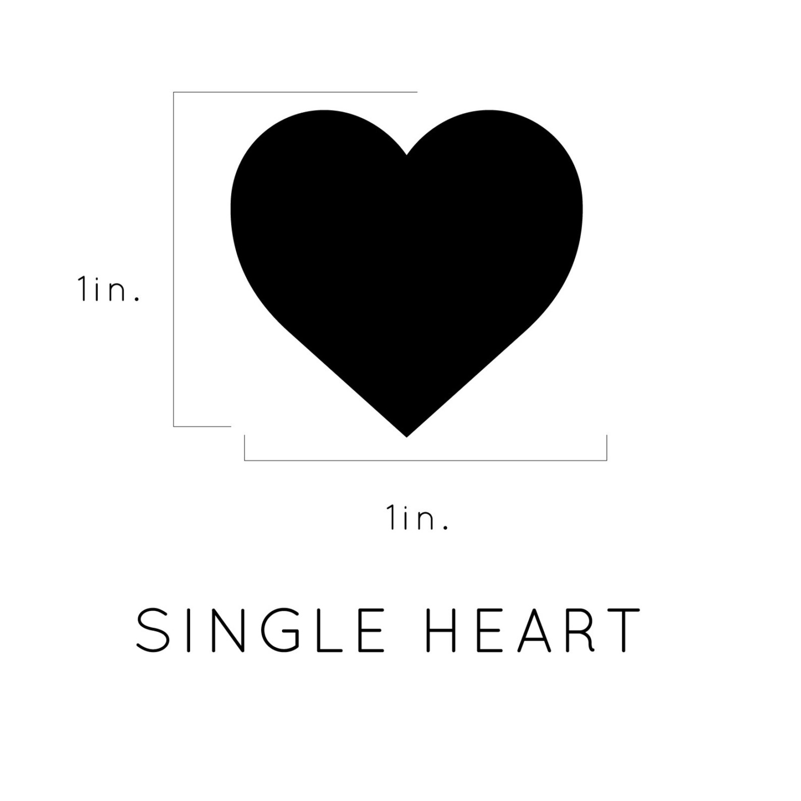 Little Hearts Tiny Wall Decal Pattern Tiny Hearts Wall Etsy