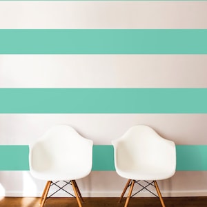 Wall Stripes - Wall Decal Custom Vinyl Art Stickers for Nurseries, Bedrooms, Homes, Schools, Interior Designers, Offices