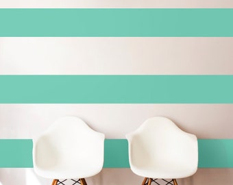 Wall Stripes - Wall Decal Custom Vinyl Art Stickers for Nurseries, Bedrooms, Homes, Schools, Interior Designers, Offices