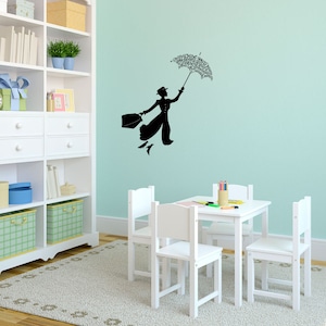 Mary Poppins If You Let it Quote  - Wall Decal Custom Vinyl Art Stickers