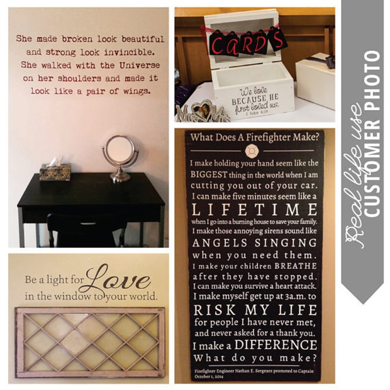 Create your own Quote Personalized Wall Quote Sticker Wall Decal Custom Vinyl Art Stickers image 2