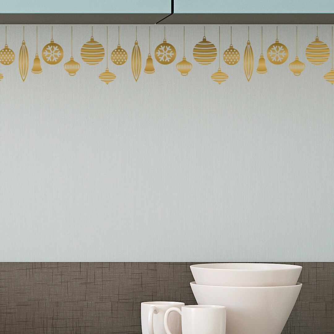 Patterned Ornaments wall Decal Custom Vinyl Art Stickers - Etsy