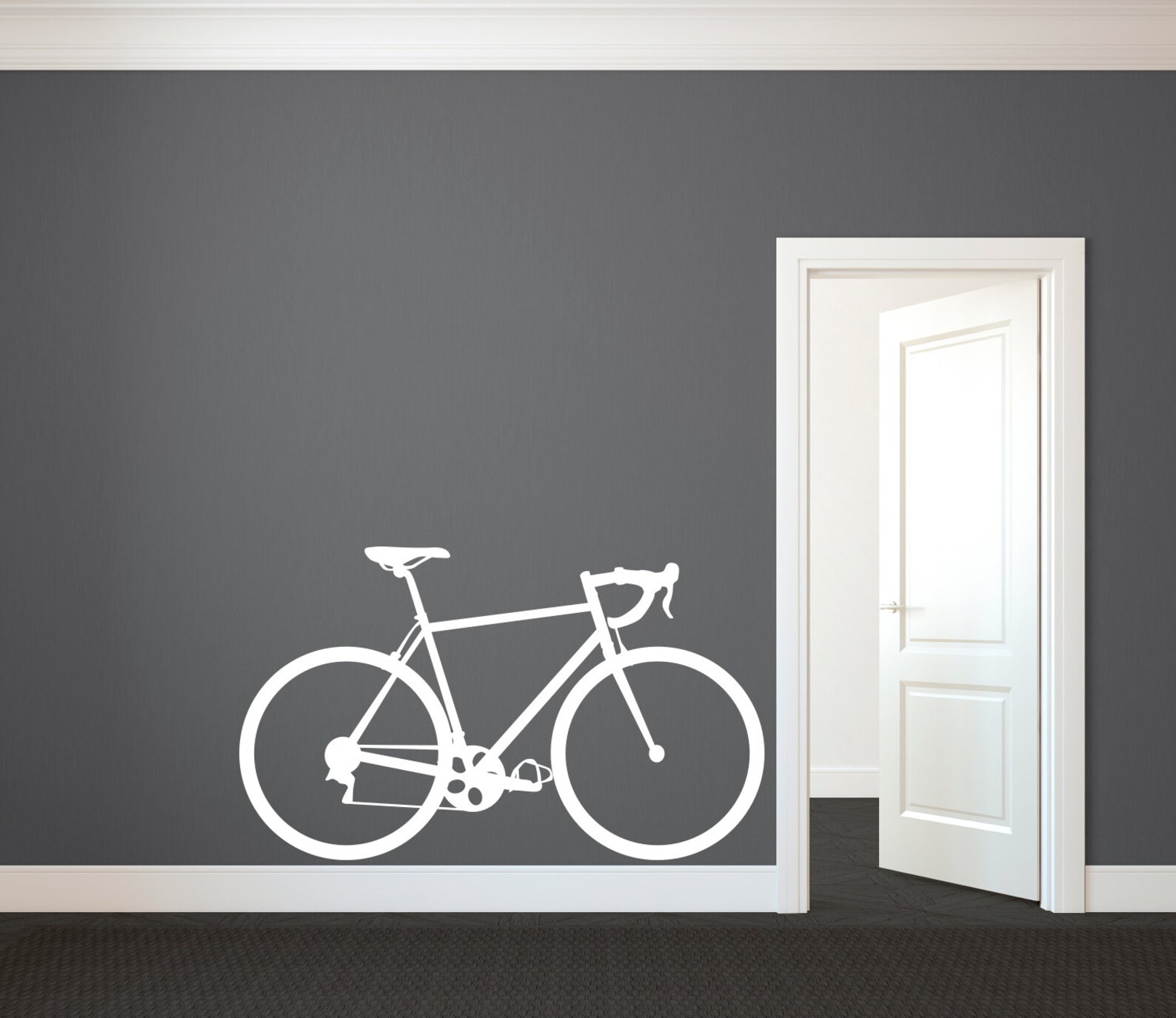 Road Bike or Beach Cruiser Bicycle Decal Collection Bike Etsy