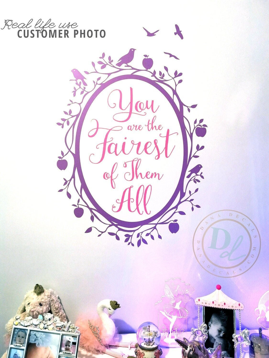 Targa Metallica WEIMEILD 20x30 Cm - Life Is Better With Ballet, Ragazza Arcobaleno, Decorazione Parete Vintage - 4