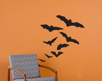 Angry Arched Halloween Black Cat - Wall Decal Custom Vinyl Art Stickers ...