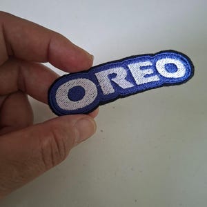 Patch for ironing fun snack cookie logo | Fun patches, snack patches, food patches, cookie patches for anything