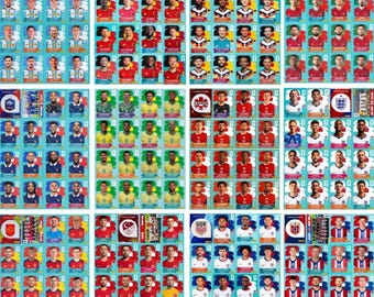 Adesivi stampabili per la Coppa del Mondo 2026 / Album PDF + 900 adesivi di calcio / Tutte le 48 squadre / Download immediato di figurine di calcio della Coppa del Mondo FIFA 2026