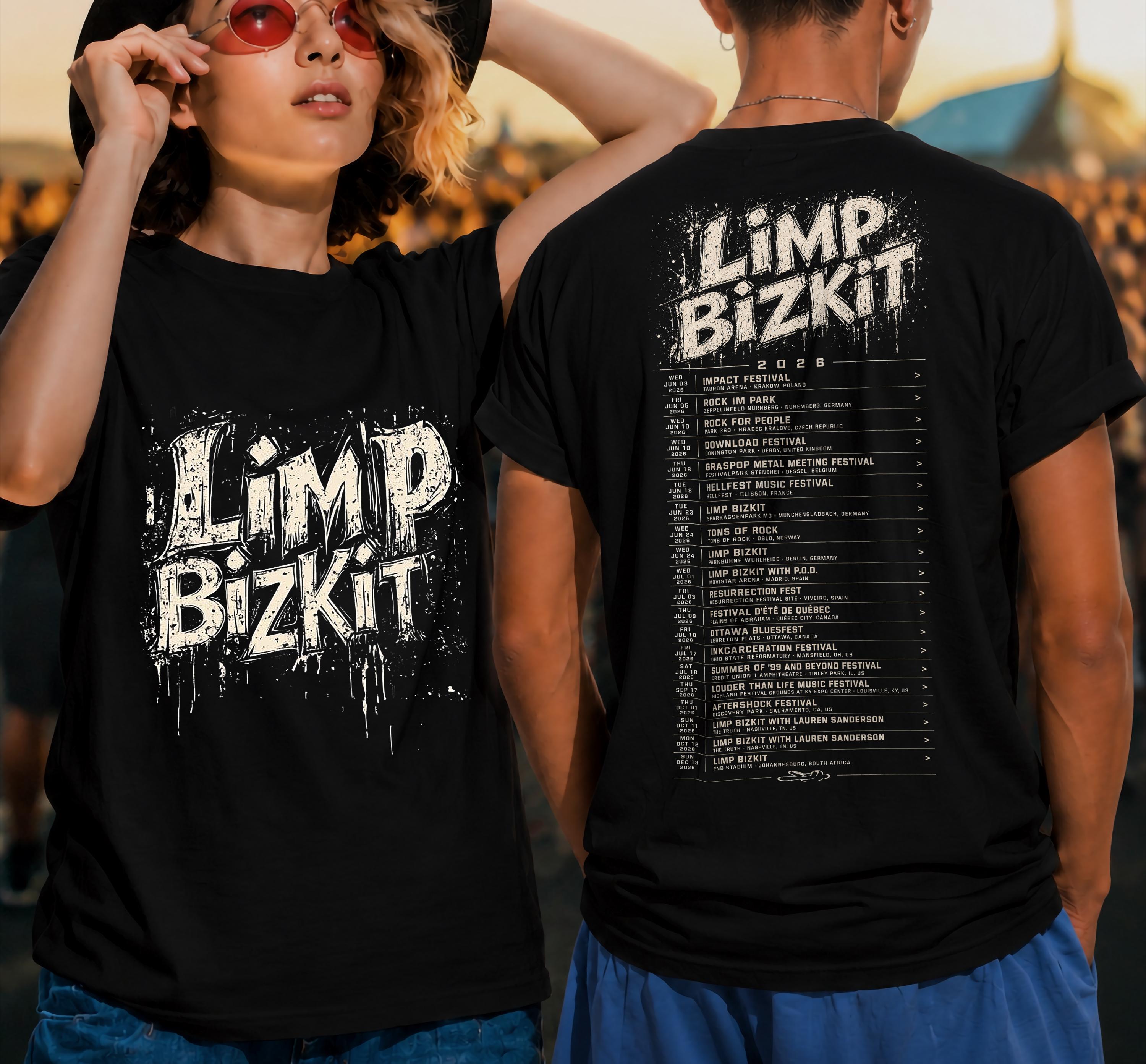 Limp Bizkit Tour - Etsy Canada