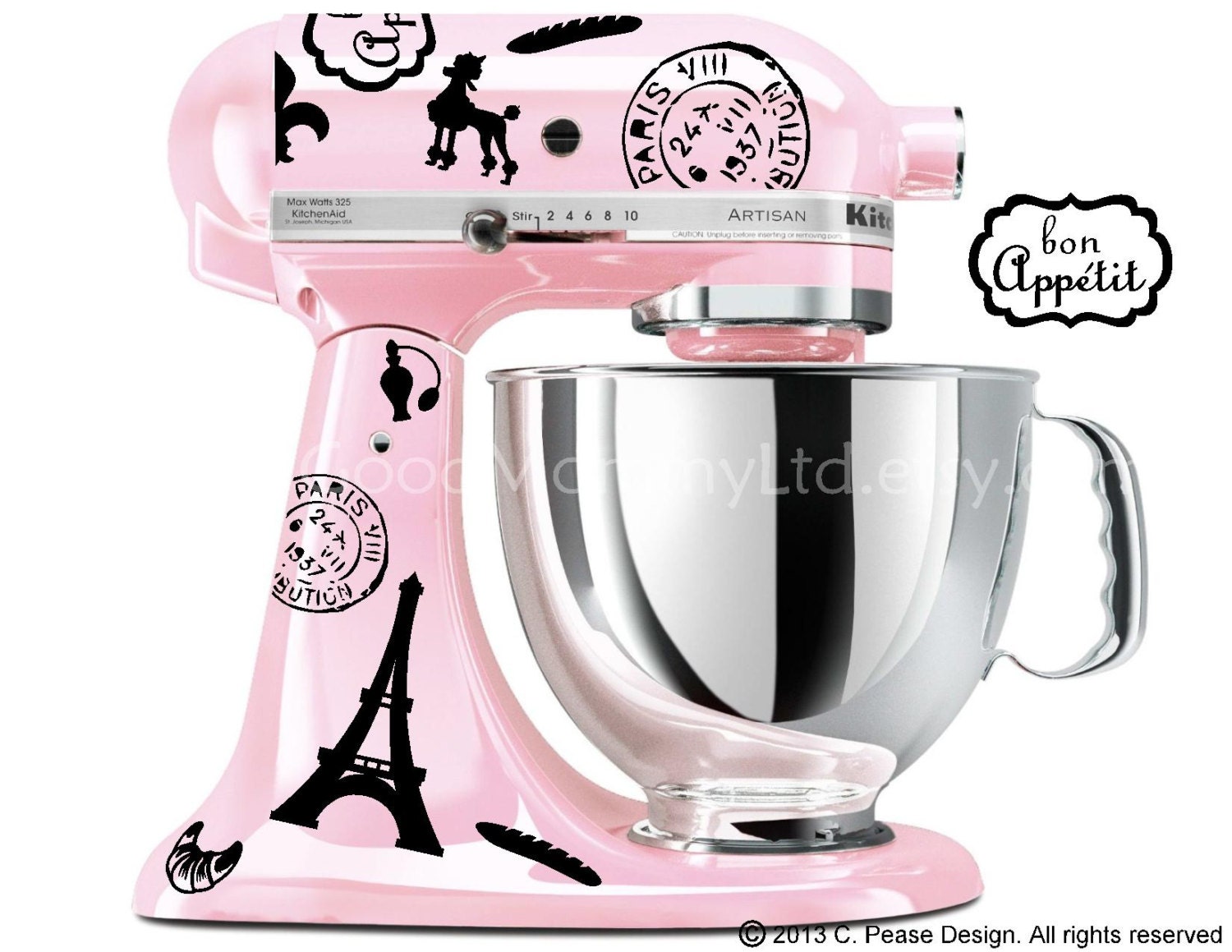 new kitchenaid mixer in feather pink !!!💕🌸 the cabbage patch kid