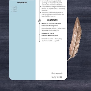 Modern Resume Template Canva, …