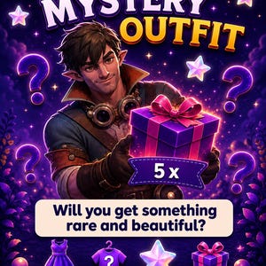 Palia Mystery-outfit 5x