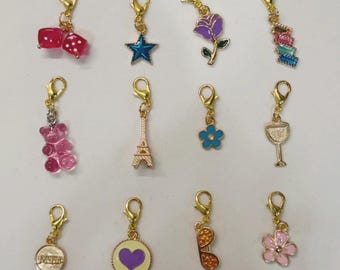 Charm personalizado de trenza y aparejos de caballo, charm personalizado para pulsera con cierre de langosta