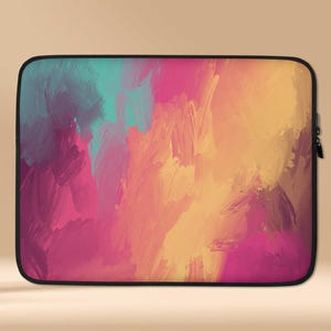 Abstract Sunset Laptop Sleeve