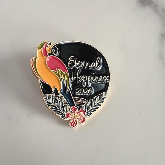 Eternal Happiness 2026 Convention Enamel Pin