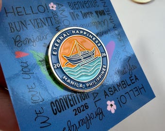 Philippines Convention Enamel Pin | Eternal Happiness 2026